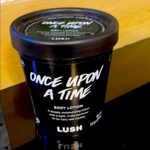 Lush cosmetics once upon a time lotion